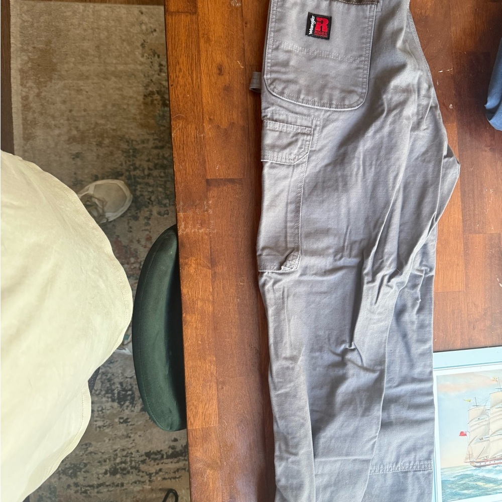 Men's Gray wrangler work Pants